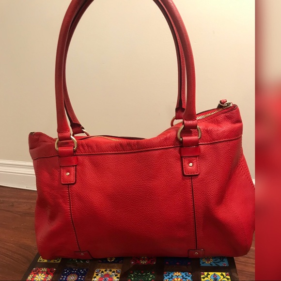 KATE SPADE Red Leather Shoulder Bag - Picture 3 of 5